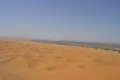 The sand dunes of Merzouga, Morocco