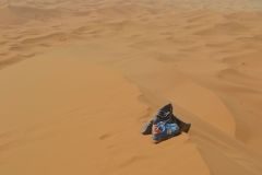 The sand dunes of Merzouga, Morocco