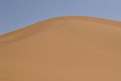 The sand dunes of Merzouga, Morocco