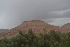 Landscape in the Atlas near the Dades Gorge near Boumalne, Morocco