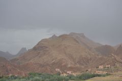 Landscape in the Atlas near the Dades Gorge near Boumalne, Morocco