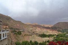 Landscape in the Atlas near the Dades Gorge near Boumalne, Morocco