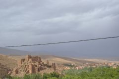 Landscape in the Atlas near the Dades Gorge near Boumalne, Morocco