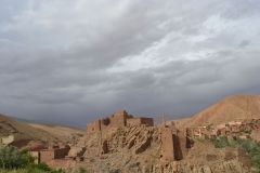 Landscape in the Atlas near the Dades Gorge near Boumalne, Morocco