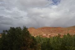 Landscape in the Atlas near the Dades Gorge near Boumalne, Morocco