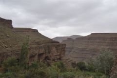 Landscape in the Atlas near the Dades Gorge near Boumalne, Morocco