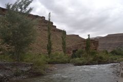 Landscape in the Atlas near the Dades Gorge near Boumalne, Morocco