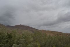 Landscape in the Atlas near the Dades Gorge near Boumalne, Morocco