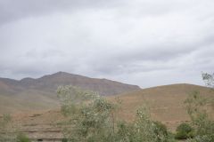 Landscape in the Atlas near the Dades Gorge near Boumalne, Morocco