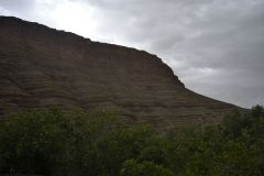 Landscape in the Atlas near the Dades Gorge near Boumalne, Morocco
