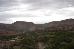 Landscape in the Atlas near the Dades Gorge near Boumalne, Morocco