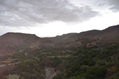 Landscape in the Atlas near the Dades Gorge near Boumalne, Morocco