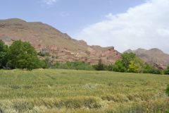 Landscape around Dades Gorge near Boumalne, Morocco