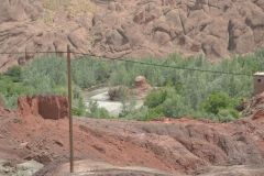 Landscape around Dades Gorge near Boumalne, Morocco