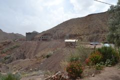 Landscape around Dades Gorge near Boumalne, Morocco