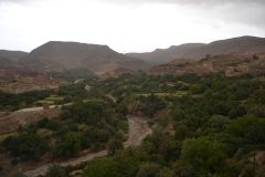 Landscape around Dades Gorge near Boumalne, Morocco