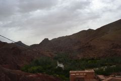 Landscape around Dades Gorge near Boumalne, Morocco