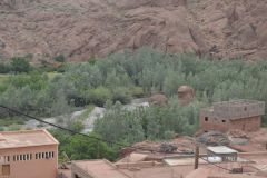 Landscape around Dades Gorge near Boumalne, Morocco