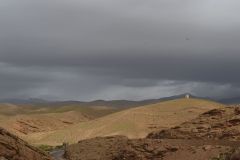 Landscape around Dades Gorge near Boumalne, Morocco