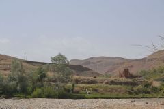 Landscape around Dades Gorge near Boumalne, Morocco