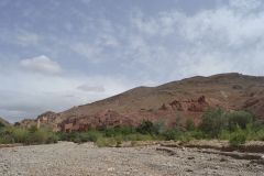 Landscape around Dades Gorge near Boumalne, Morocco