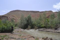 Landscape around Dades Gorge near Boumalne, Morocco