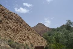 Landscape around Dades Gorge near Boumalne, Morocco