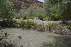 Landscape around Dades Gorge near Boumalne, Morocco