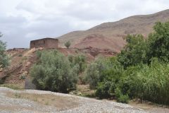 Landscape around Dades Gorge near Boumalne, Morocco