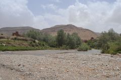 Landscape around Dades Gorge near Boumalne, Morocco