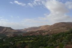 Landscape around Dades Gorge near Boumalne, Morocco