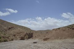 Landscape around Dades Gorge near Boumalne, Morocco