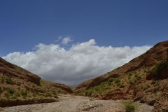 Landscape around Dades Gorge near Boumalne, Morocco