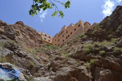 Landscape around Dades Gorge near Boumalne, Morocco
