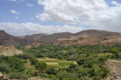 Landscape around Dades Gorge near Boumalne, Morocco