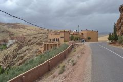 Landscape around Dades Gorge near Boumalne, Morocco