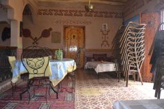 Inside a hotel Dades Gorge near Boumalne, Morocco