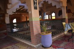Inside a hotel Dades Gorge near Boumalne, Morocco