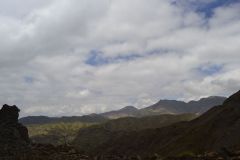 Atlas landscape between Boumalne and Marrakech, Morocco