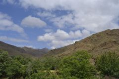 Atlas landscape between Boumalne and Marrakech, Morocco