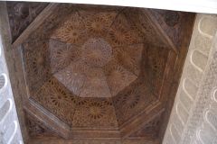 the Ben Youssef Inside the Ben Youssef Madrasa in Marrakech, Morocco Marrakech, Morocco
