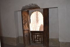 Inside the Ben Youssef Madrasa in Marrakech, Morocco
