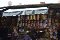 Markets inside the Medina in Marrakech, Morocco