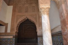 Inside the Saadian Tombs in Marrakech, Morocco