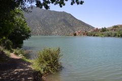 A lake between Marrakech and Taroudannt in Morocco