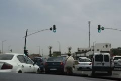 Traffic in Taroudannt, Morocco
