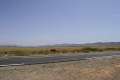 Landscape between Agadir and Sidi Ifni in Morocco