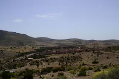 Landscape between Agadir and Sidi Ifni in Morocco
