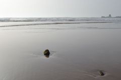 At the beach of Legzira near Sidi Ifni in Morocco