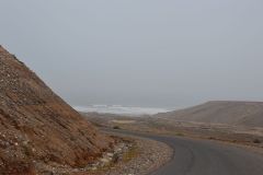 Landscape south of Sidi Ifni, Morocco in direction of Foum Assaka